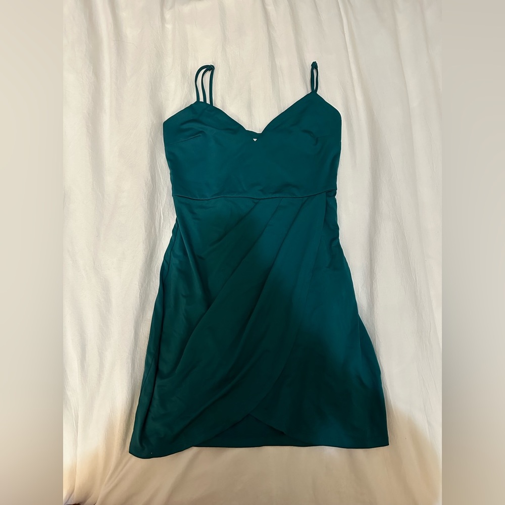 Superdown wrap mini bodycon dress